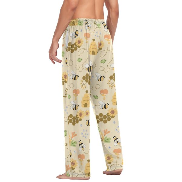 Funny Duck Pattern Men's Pajama Pants Sleepwear Lounge Pajama Bottoms