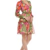 Women's Long Sleeve V-Neck Tiered Skirt Ruffle Detail Dress Event Party Date Guest of