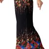 Palazzo Pants for Women - Boho Flare Leg Wide Summer Pant Women - Harem Waist Flowy Bottoms with Pockets