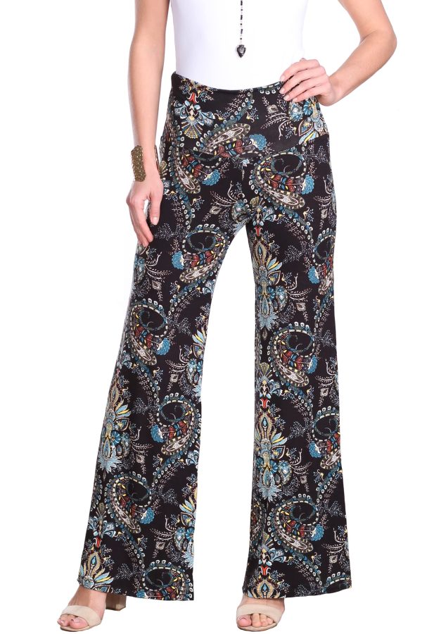 Palazzo Pants for Women Casual Summer Wide Leg Beach Pants Plus Size Made in USA
