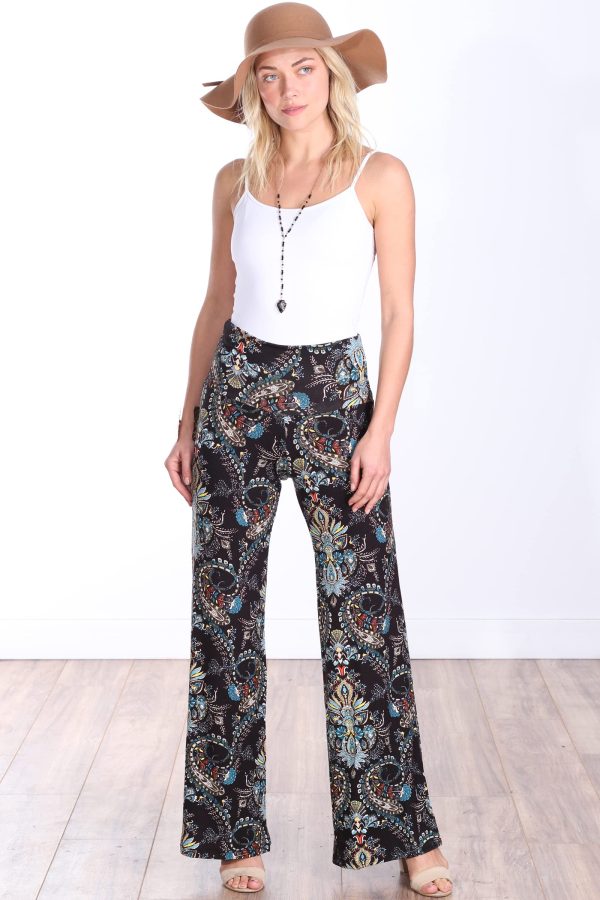 Palazzo Pants for Women Casual Summer Wide Leg Beach Pants Plus Size Made in USA